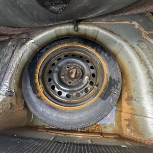 HOLDEN COMMODORE VY1-VZ 10/2002-08/2006 SPARE WHEEL STEEL 15X6IN BLACK