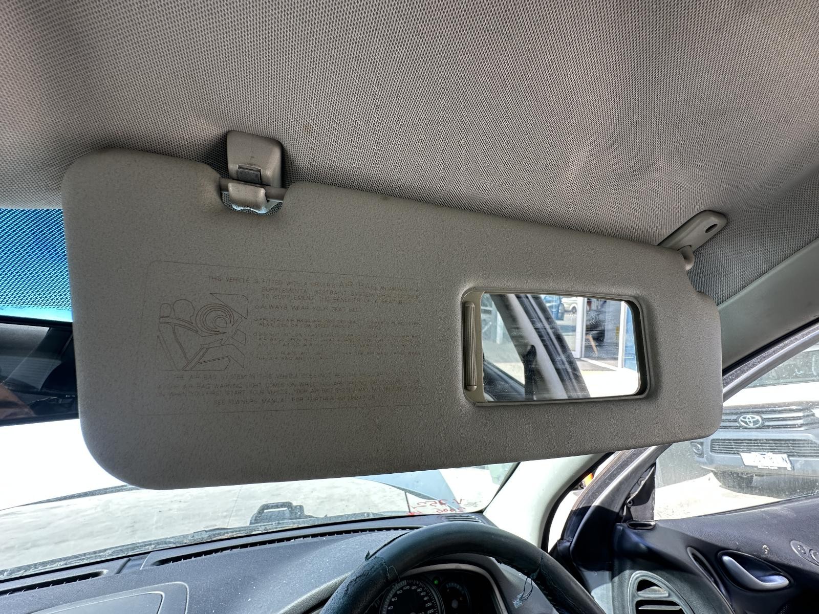 HOLDEN COMMODORE VY1-VZ 10/2002-09/2007 RIGHT SIDE SUN VISOR