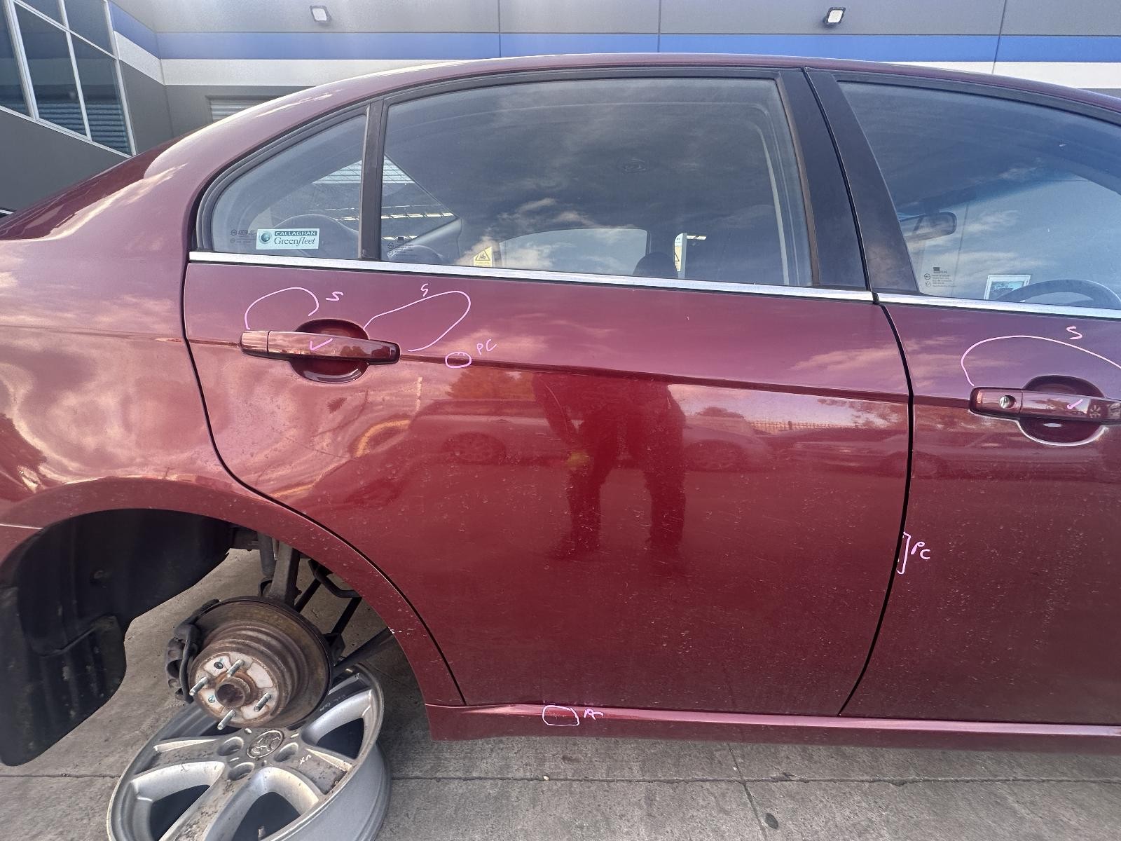 HOLDEN EPICA EP 02/2007-12/2011 RIGHT REAR DOOR SHELL