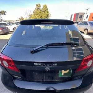 HOLDEN VIVA JF 10/2005-04/2009 TAILGATE SPOILERED TYPE HATCHBACK
