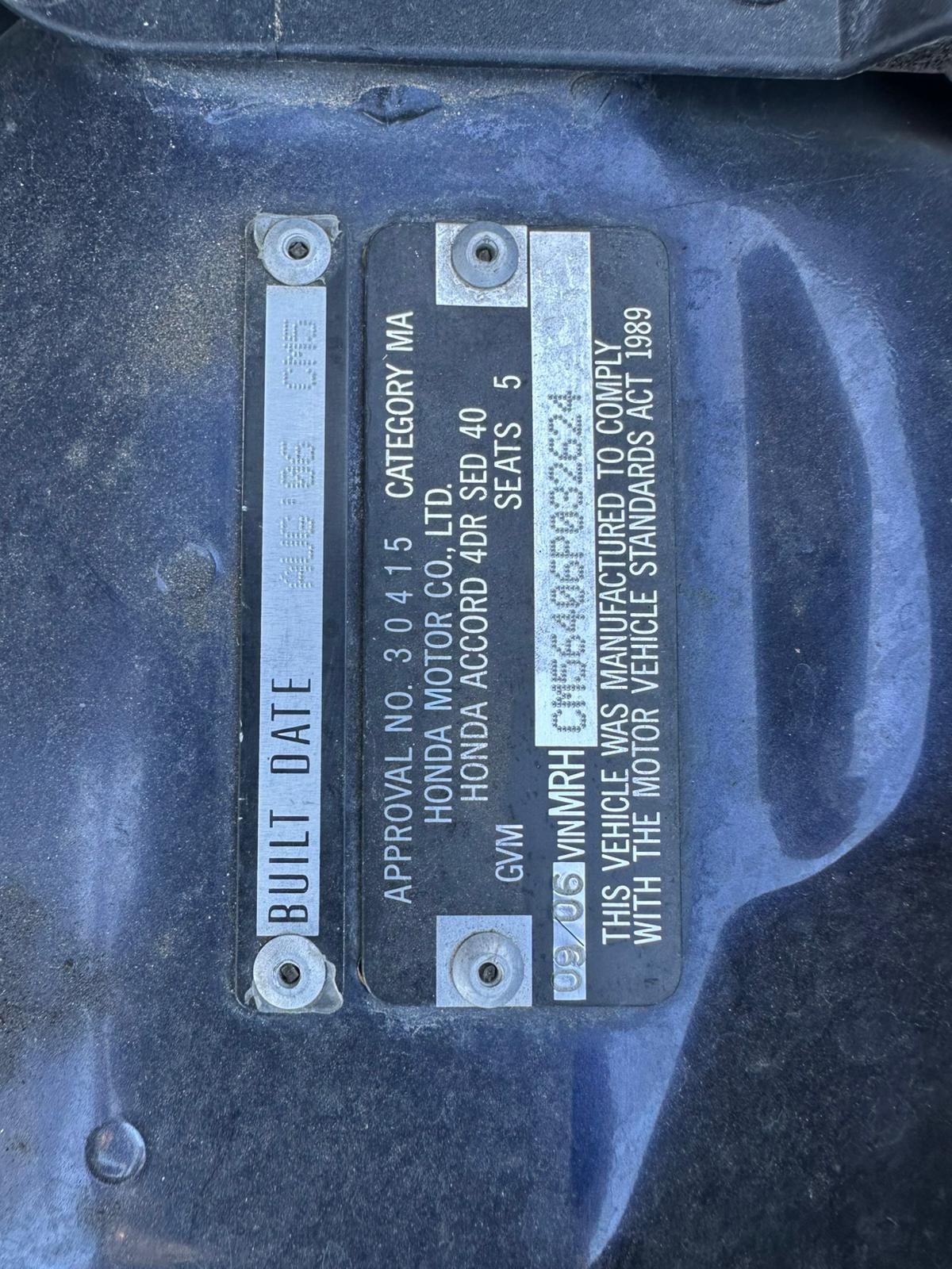 HONDA ACCORD 09/2003-10/2007 RIGHT FRONT POWER WINDOW MASTER SWITCH 35750SDAQ04 - Image 7