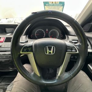 HONDA ACCORD 8TH GEN 02/2008-04/2013 STEERING WHEEL LEATHER VIN MRHCP