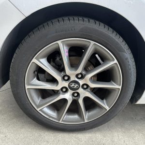 HYUNDAI I30 GD 08/2013-02/2017 RIGHT REAR WHEEL ALLOY FACTORY 17X7IN SR