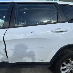 JEEP CHEROKEE KL 02/2014-03/2018 LEFT REAR DOOR WINDOW CLEAR TYPE