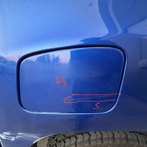 LDV T60 SK8C 07/2017-2025 FUEL DOOR NON BLACK INSERT