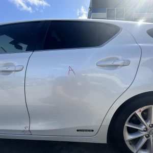 LEXUS CT200 ZWA10 12/2010-2020 LEFT REAR DOOR SHELL
