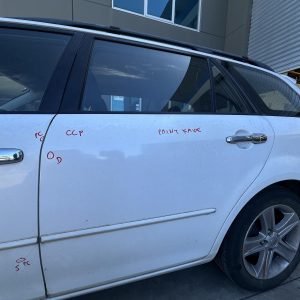 MAZDA 6 GG/GY 05/2007-2008 LEFT REAR OUTER DOOR HANDLE CHROME TYPE