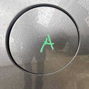 MITSUBISHI LANCER CF 11/2015-12/2017 FUEL DOOR / FILLER