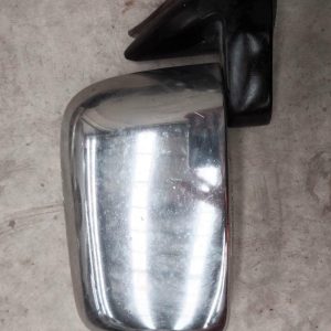 NISSAN NAVARA RIGHT DOOR MIRROR D22, POWER, CHROME, 04/97-08/15 97 98 99 00 01 0