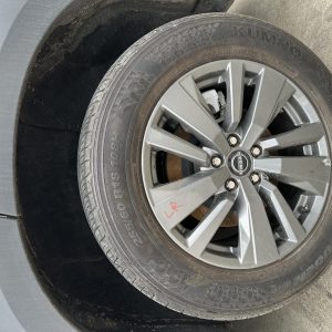 NISSAN PATHFINDER R53 07/2022-2025 LEFT REAR WHEEL ALLOY FACTORY 18X8.0IN