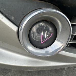PEUGEOT 207 A7 04/2006-06/2008 RIGHT BUMPER FOGLAMP GLASS LENS TYPE