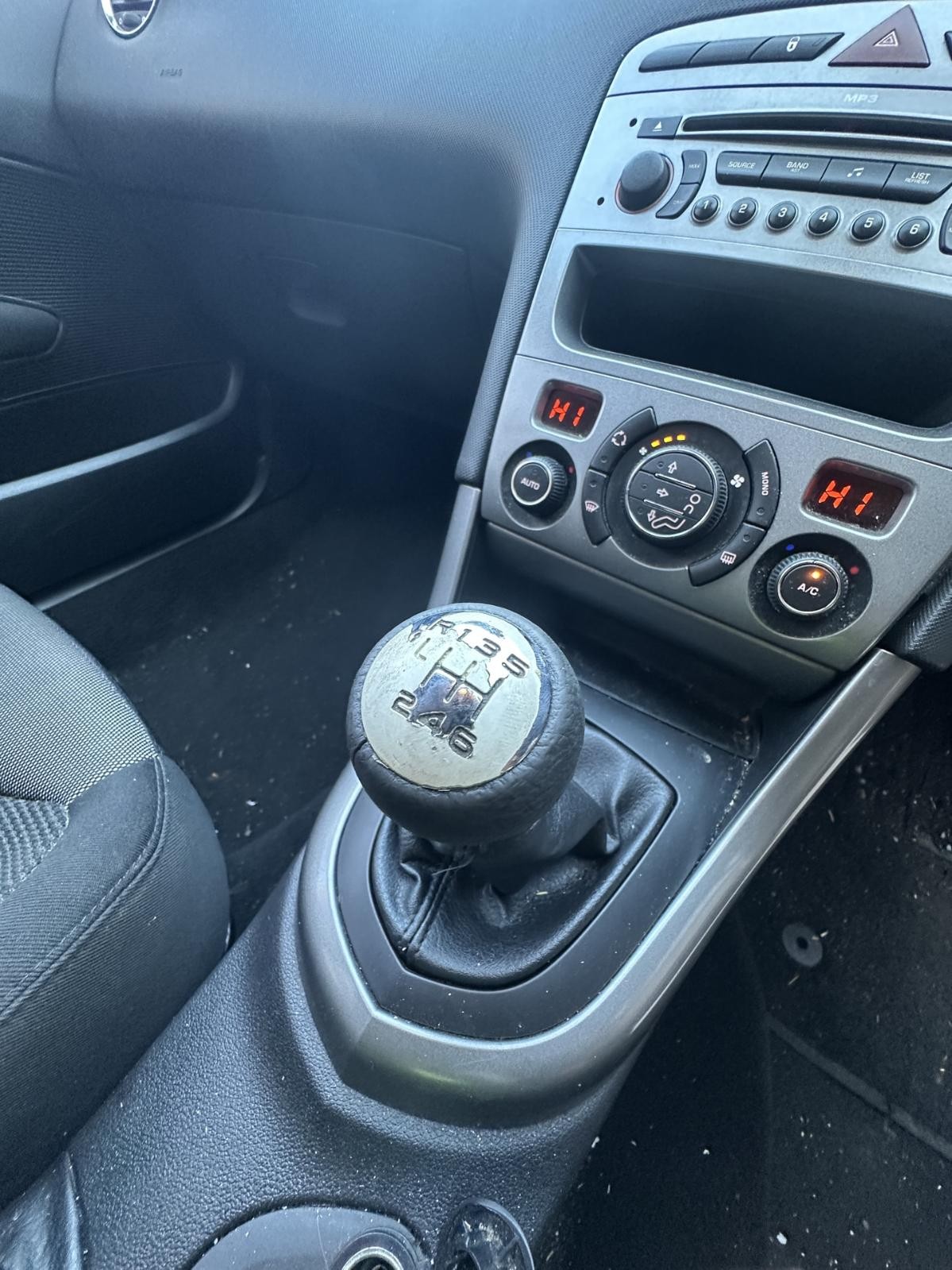 PEUGEOT 308 T7 09/2007-09/2014 GEAR STICK MANUAL 5 SPEED