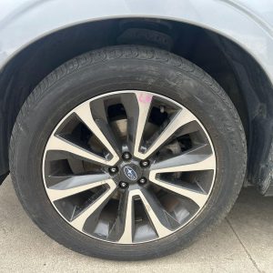 SUBARU FORESTER SJ 12/2012-08/2018 LEFT REAR WHEEL ALLOY FACTORY 18X7IN