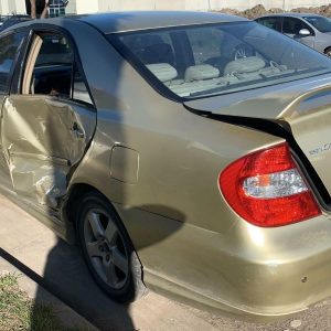 TOYOTA CAMRY LEFT HEADLAMP SK36, SPORTIVO, BLACK INSERT TYPE, 08/02-09/04 02 03