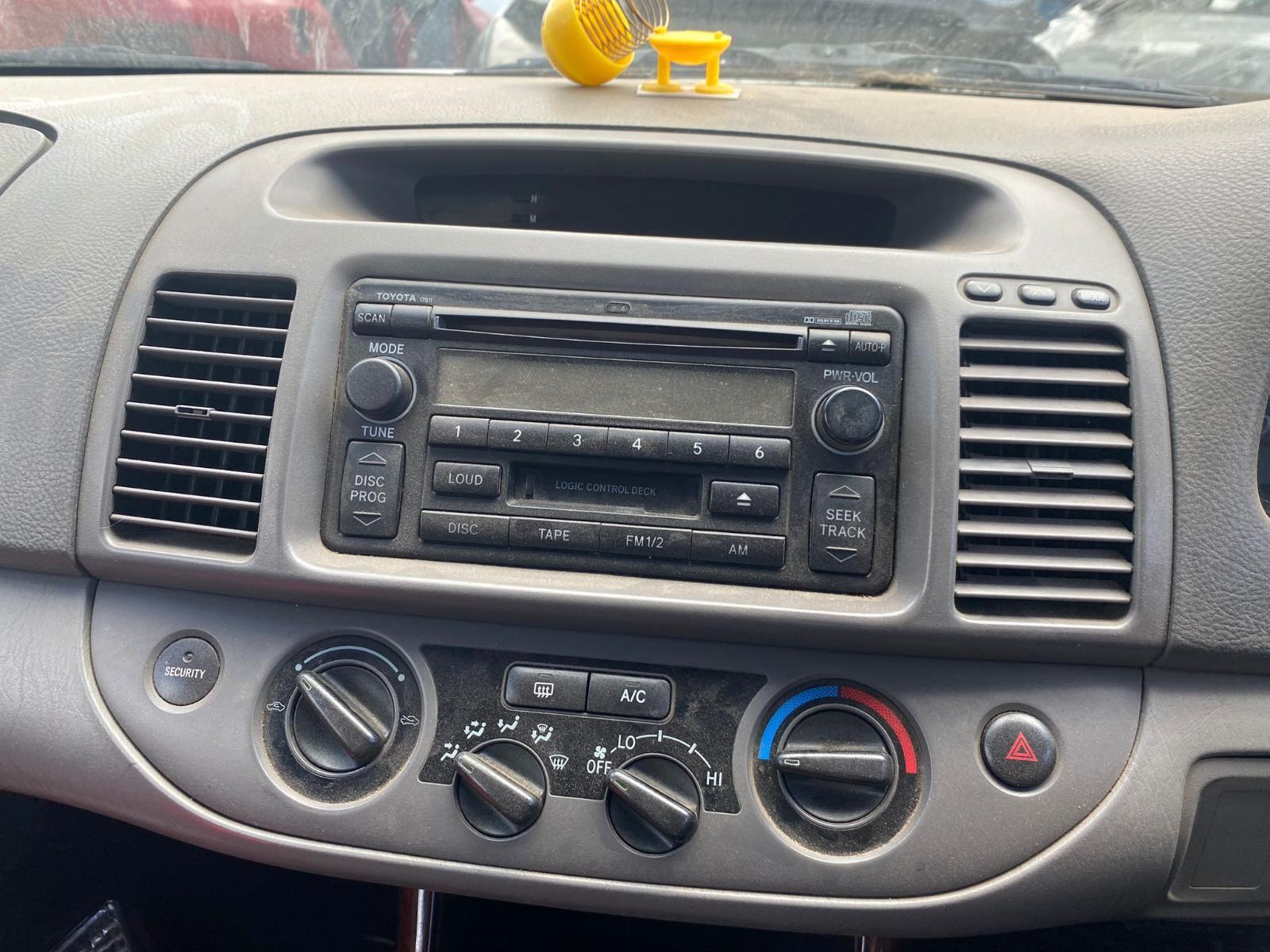 TOYOTA CAMRY SK36 08/200205/2006 HEATER/AC CONTROLS STANDARD TYPE