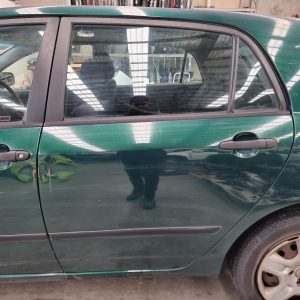 TOYOTA COROLLA 12/2001-04/2007 HATCH LEFT REAR DOOR WINDOW, ZZE122