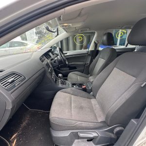 VOLKSWAGEN GOLF GEN 7 11/2012-08/2020 LEFT FRONT SEAT BELT ONLY