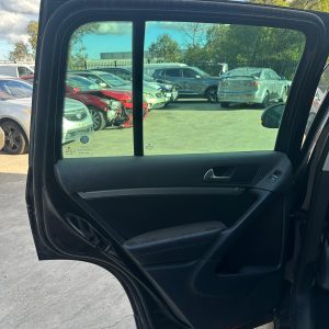 VOLKSWAGEN TIGUAN 5N 05/2008-08/2016 LEFT REAR DOOR TRIM BLACK LEATHER