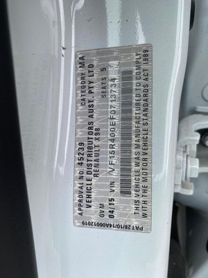 RENAULT CLIO X98 09/2013-10/2019 LEFT FRONT WINDOW REGULATOR/MOTOR 807213867R - Image 12