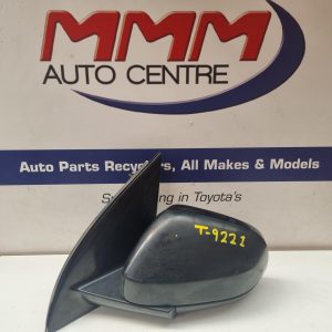 FORD FALCON LEFT DOOR MIRROR FG-FGX, NON INDICATOR TYPE, BLACK, 05/08-12/16 08 0