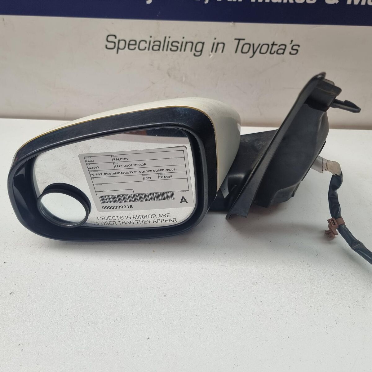 TYC Left Side Door Mirror – For Ford Falcon FG 2008-2014 – Electric, No Light, Non-Heated – LH Passenger