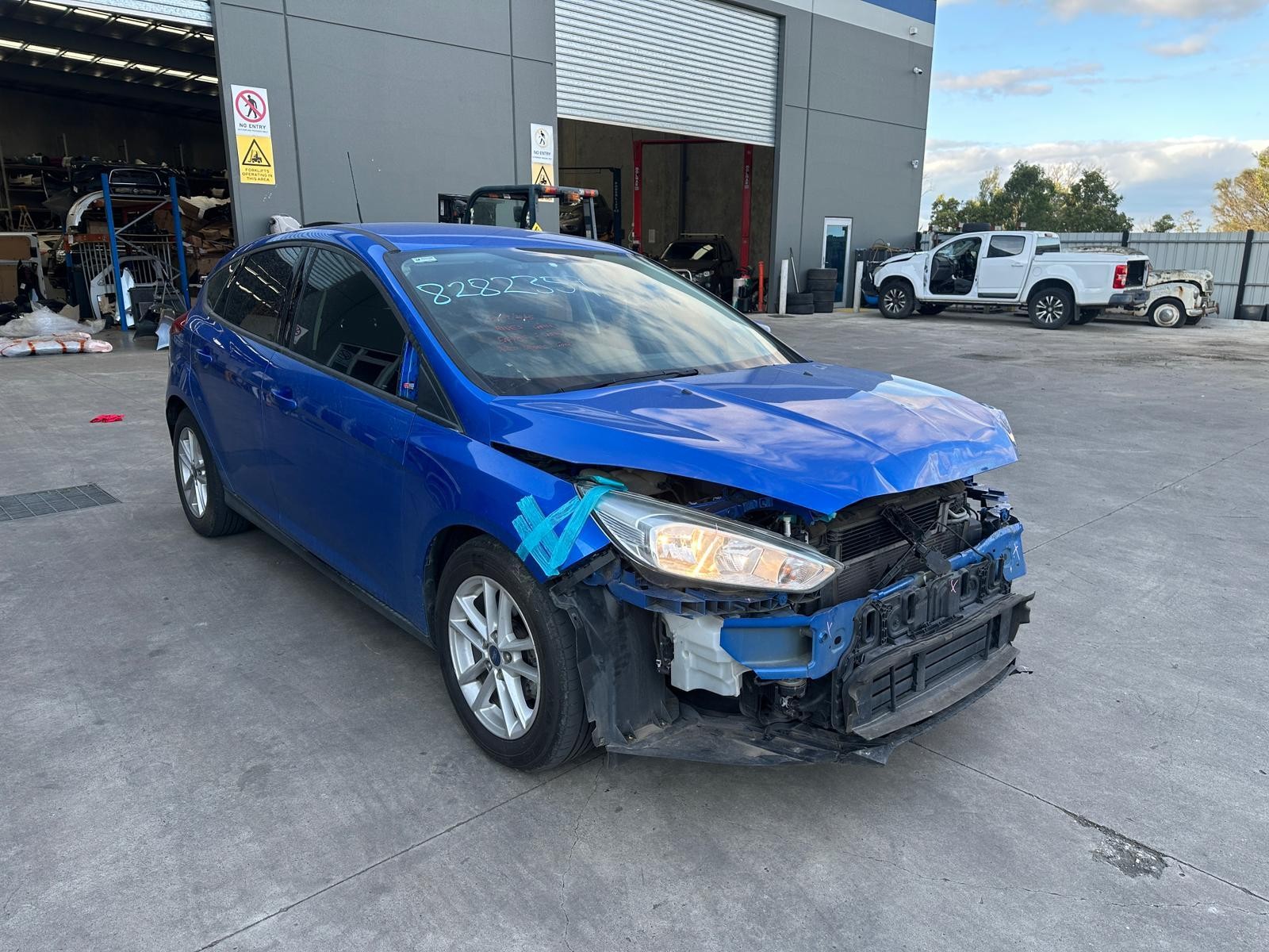 FORD FOCUS LZ 07/2015-11/2018 LEFT SIDE STEP/SKIRT BLACK TEXTURED TYPE HATCH - Image 3