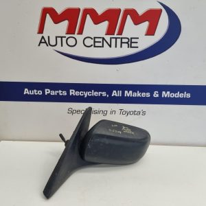 FORD LASER LEFT DOOR MIRROR KN-KQ, MANUAL, SEDAN/HATCH, 02/99-09/02 99 00 01 02