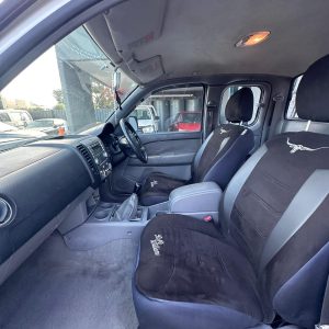 FORD RANGER PJ-PK 12/06-07/11 LEFT FRONT BUCKET SEAT TYPE SEAT BELT ONLY GREY