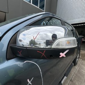 FORD RANGER PX SERIES 1 06/2011-06/2015 LEFT DOOR MIRROR CHROME POWER FOLD