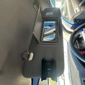 HOLDEN COMMODORE VE 08/2006-05/2013 RIGHT SIDE SUN VISOR LIGHT GREY