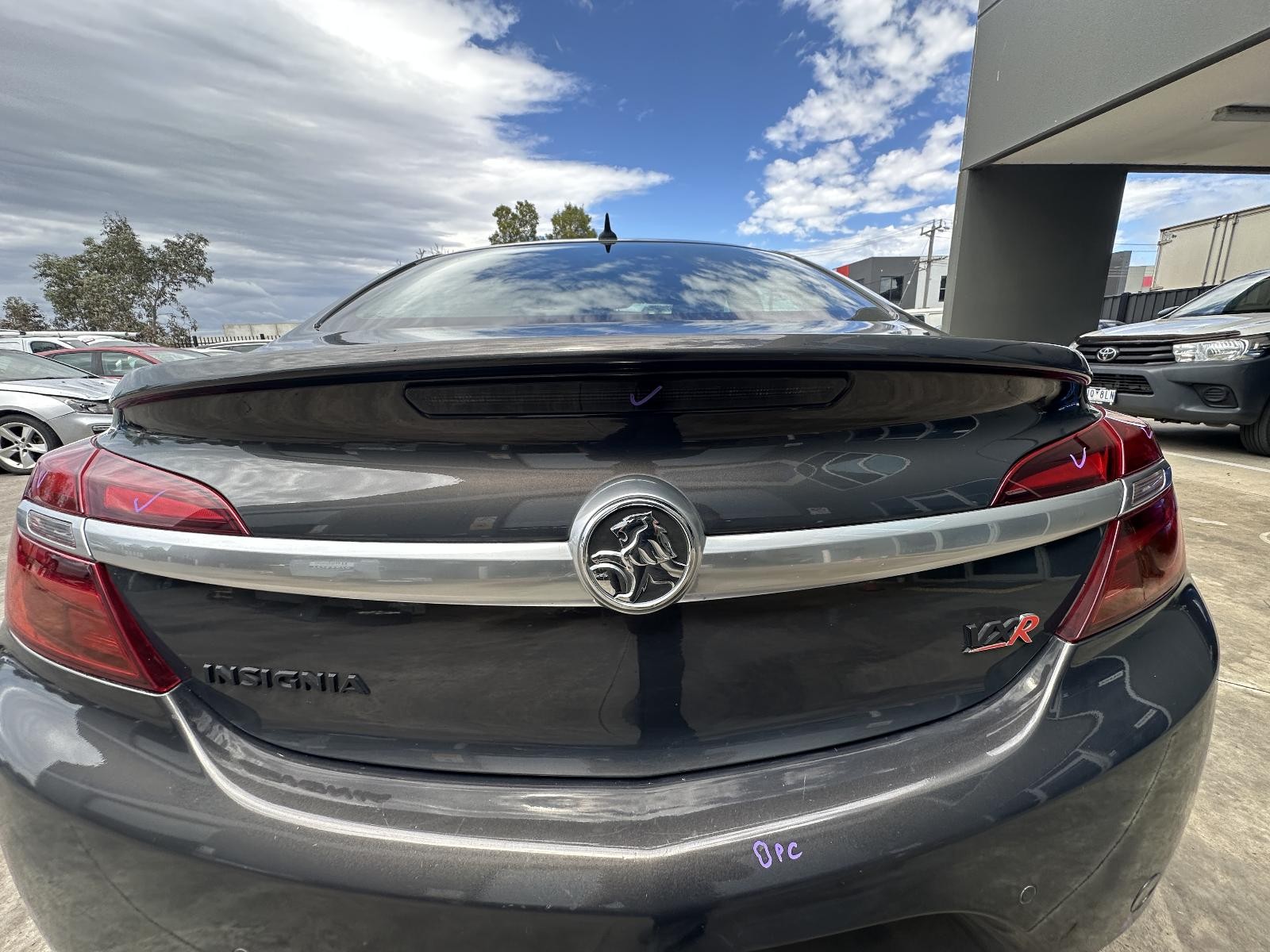 HOLDEN INSIGNIA GA 06/2015-01/2017 BOOTLID - Image 11