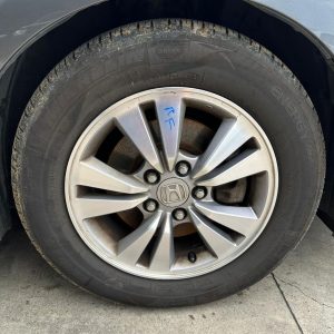 HONDA ACCORD 8TH GEN 02/2008-05/2013 RIGHT FRONT WHEEL ALLOY FACTORY 16X6.5IN