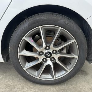 HYUNDAI I30 GD 08/2013-02/2017 LEFT REAR WHEEL ALLOY FACTORY 17X7IN SR