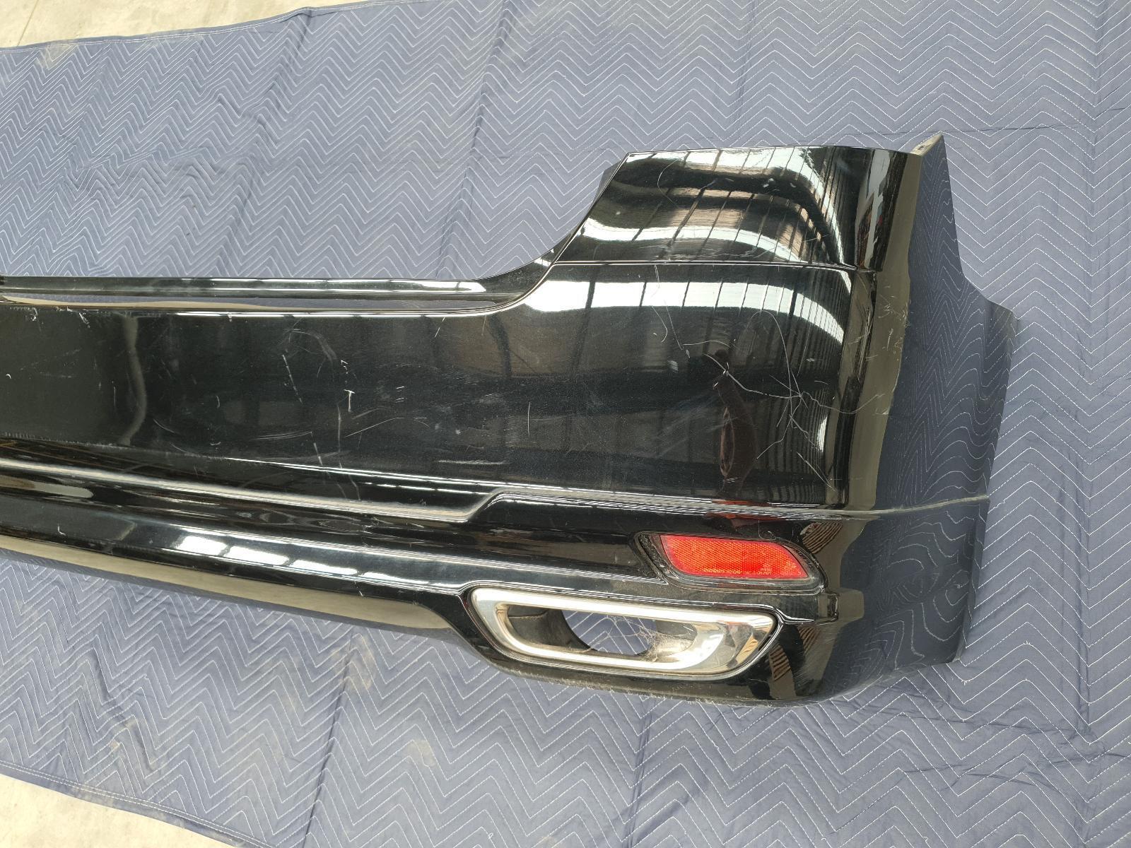 JEEP GRANDCHEROKEE REAR BUMPER BUMPER BAR, W/ PARK SENSOR TYPE, WK ...