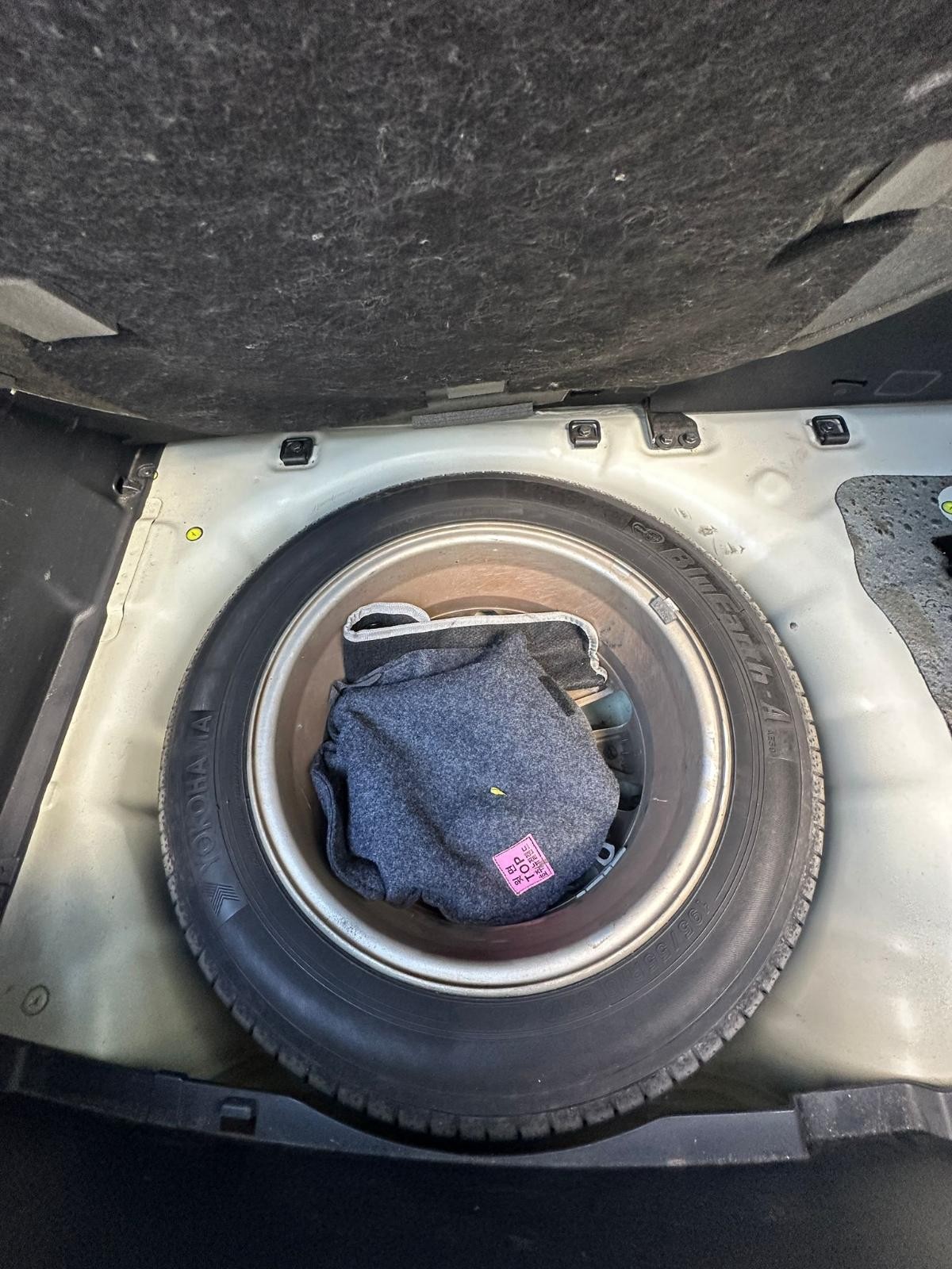 KIA RIO UB 08/2011-11/2016 SPARE WHEEL ALLOY FACTORY 16X6IN