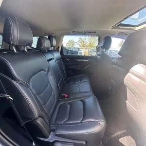 LDV D90 SV9A 11/2017-2025 RIGHT REAR 2ND SEAT LEATHER BLACK