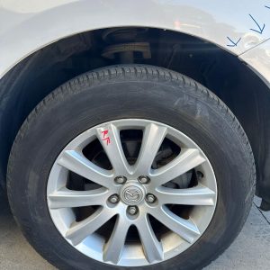 MAZDA CX7 ER 11/2006-02/2012 RIGHT REAR WHEEL ALLOY FACTORY 17X7IN CLASSIC