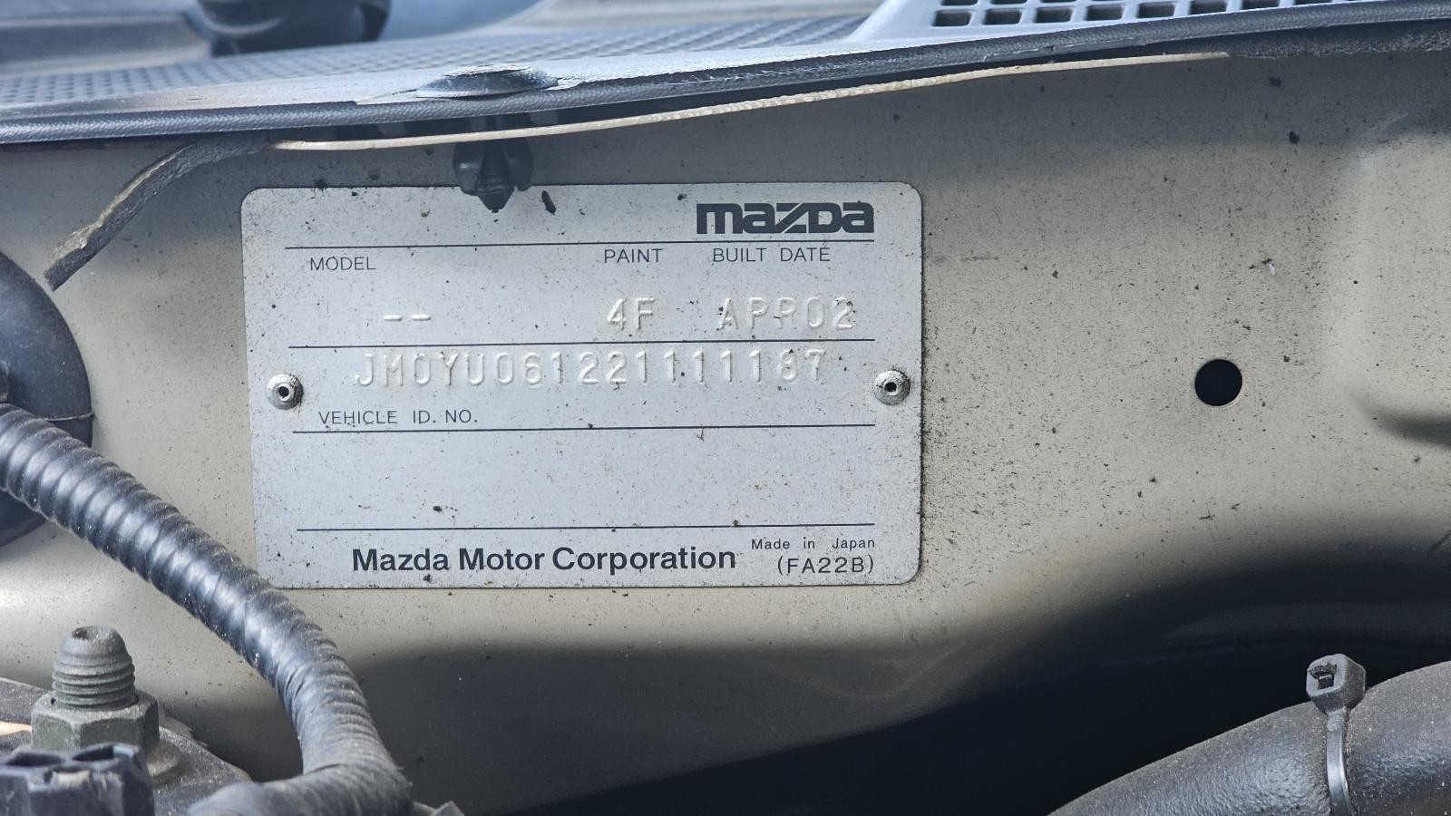 MAZDA TRIBUTE YU SERIES 02/2001-06/2006 LEFT REAR SEAT BELT ONLY - Image 13