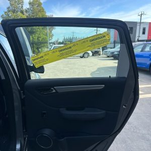 MERCEDES B CLASS W245 11/2005-02/2019 RIGHT REAR DOOR TRIM BLACK CLOTH