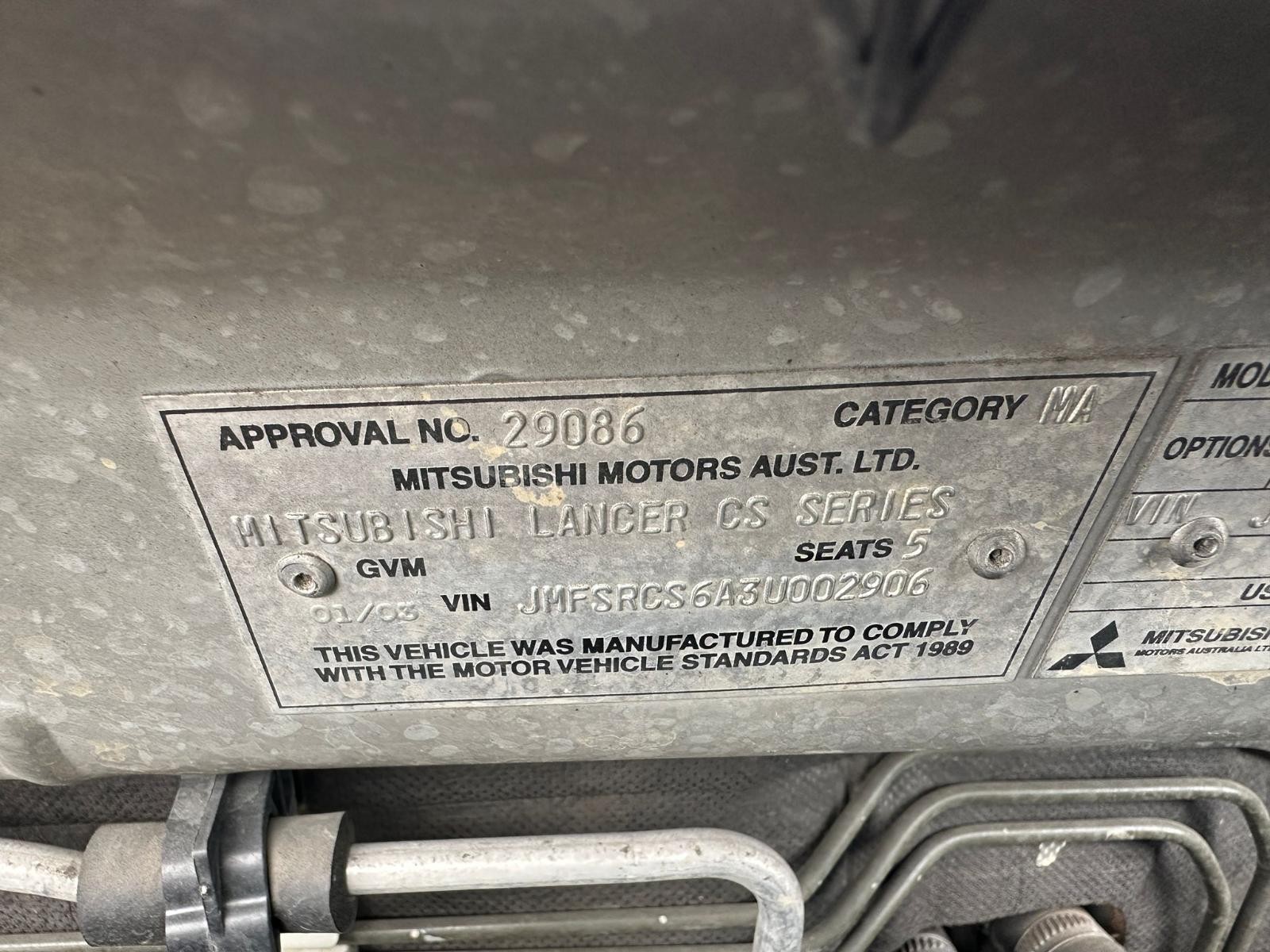MITSUBISHI LANCER CG-CH 07/2002-12/2008 FLASHER SWITCH - Image 11