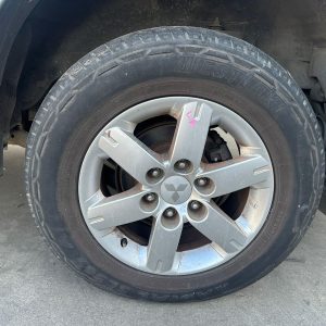 MITSUBISHI PAJERO NP 11/2002-09/2006 LEFT REAR WHEEL ALLOY FACTORY 17IN