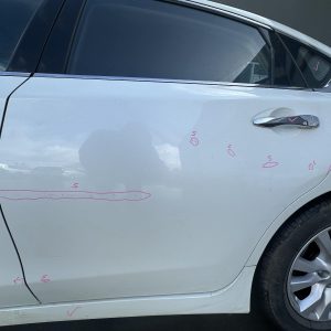 NISSAN ALTIMA L33 11/2013-12/2017 LEFT REAR DOOR WINDOW