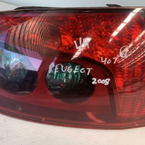 PEUGEOT 407 LEFT TAILLIGHT SEDAN, EARLY, 05/04-06/08 04 05 06 07 08