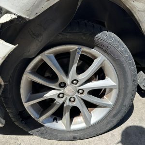 SUBARU IMPREZA G4 12/11-03/15 RIGHT FRONT WHEEL ALLOY FACTORY 16X6.5IN SILVER