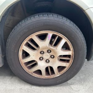 SUBARU OUTBACK 4TH GEN 07/2003-08/2006 RIGHT FRONT WHEEL ALLOY FACTORY 16X6.5IN