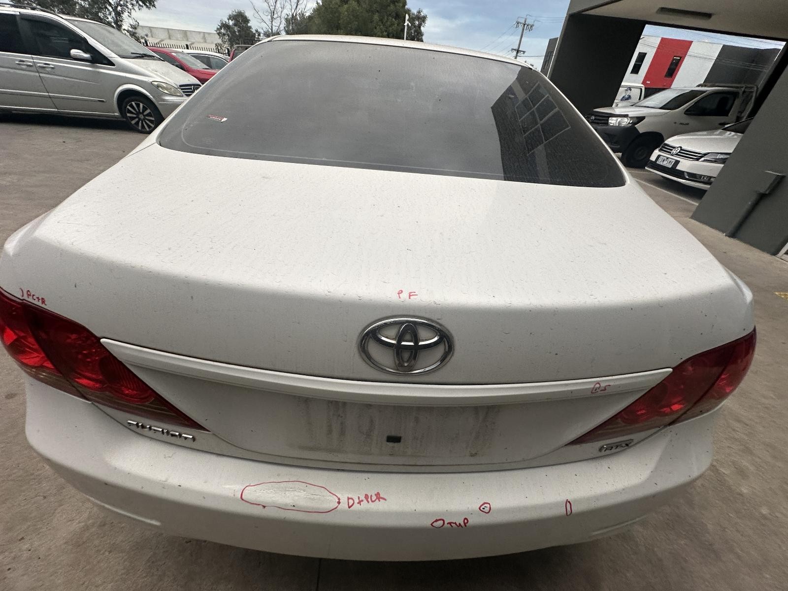 TOYOTA AURION GSV40R 10/06-08/09 BOOTLID AT-X/PRODIGY/TOURING NON SPOILER TYPE