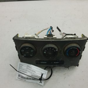 TOYOTA COROLLA 2007-2012 HEATER/AC CONTROLS ZRE152/153R, NON CLIMATE TYPE, HATCH
