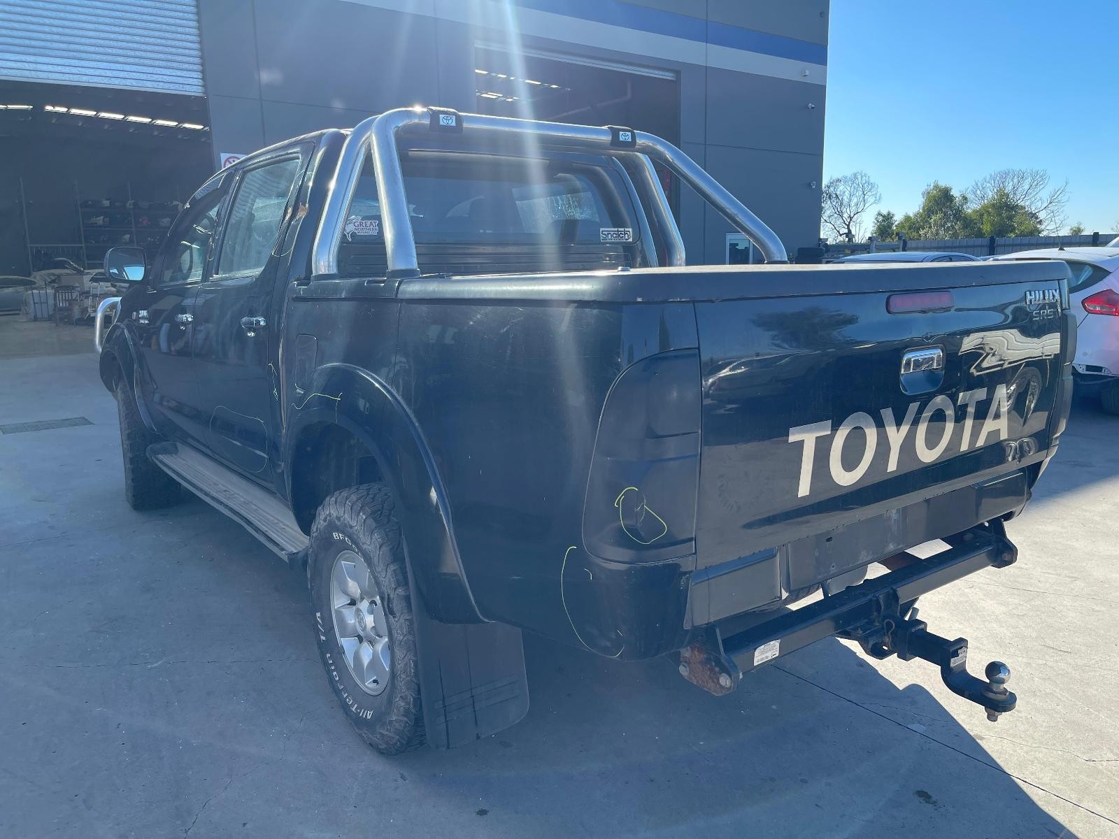 TOYOTA HILUX 06/2005-06/2011 TONNEAU COVER HARD DUAL CAB