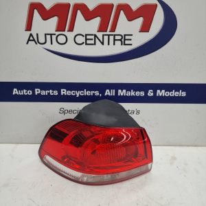 VOLKSWAGEN GOLF LEFT TAILLIGHT GEN 6, 3DR/5DR HATCH, 12/08-03/13 08 09 10 11 12