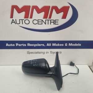 VOLKSWAGEN GOLF RIGHT DOOR MIRROR GEN 4, HATCH, BLUE GLASS 170MM WIDE, 09/98-06/